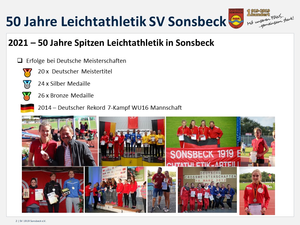 50 Jahre Leichtathletik SV Sonsbeck1