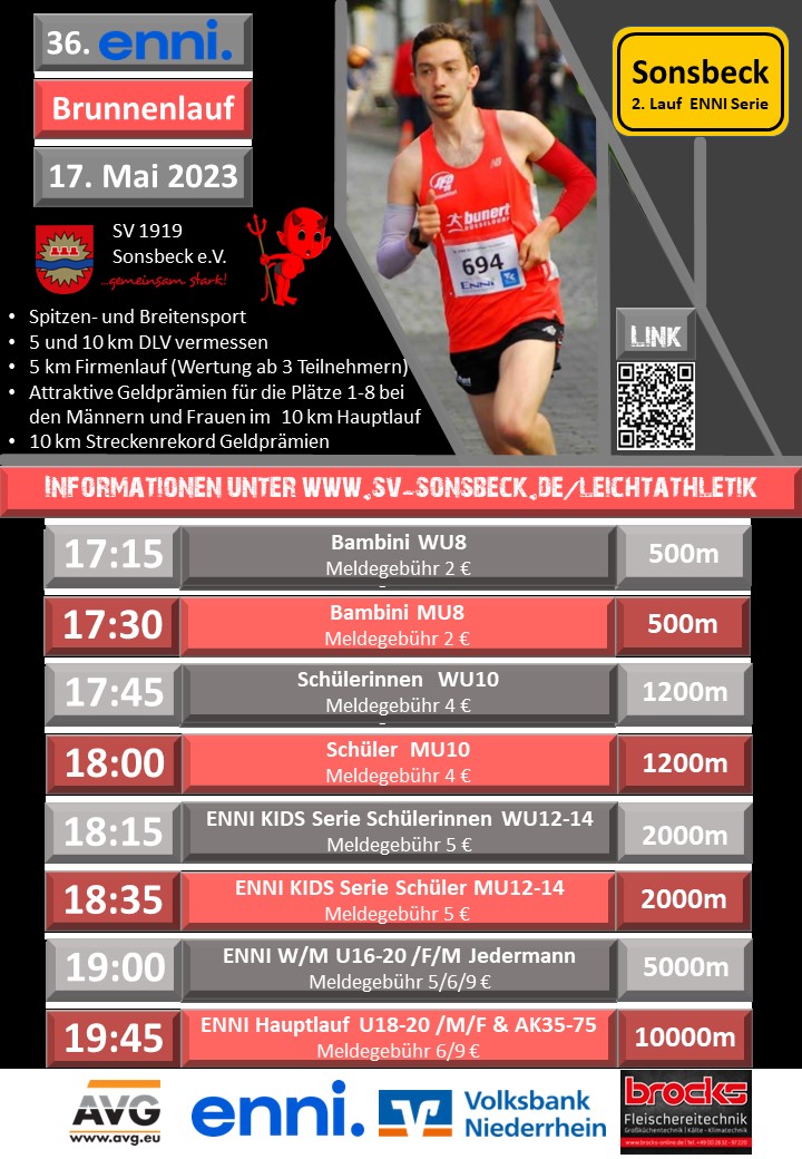 2023 Brunnenlauf Flyer