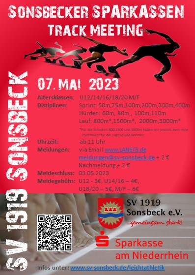 2023-05-07 Flyer  Track Meeting Sparkasse A3